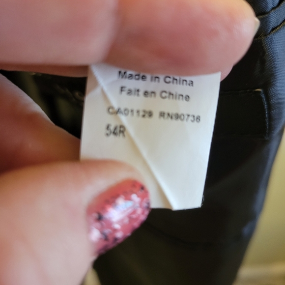 Signature Carrington Navy Blazer/Jacket 54R - Picture 11 of 15